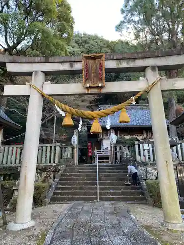 橿森神社の鳥居