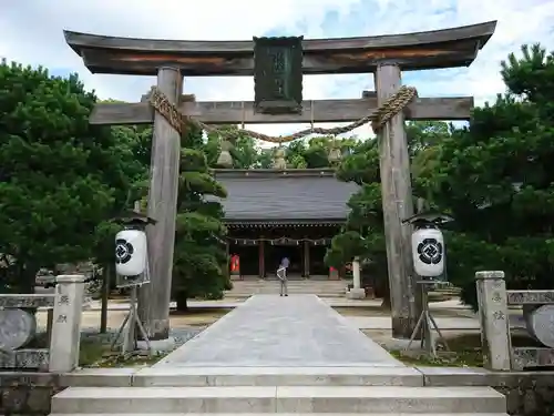 松陰神社の鳥居