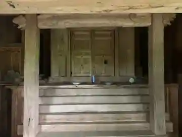 神社(名称不明)の本殿・本堂