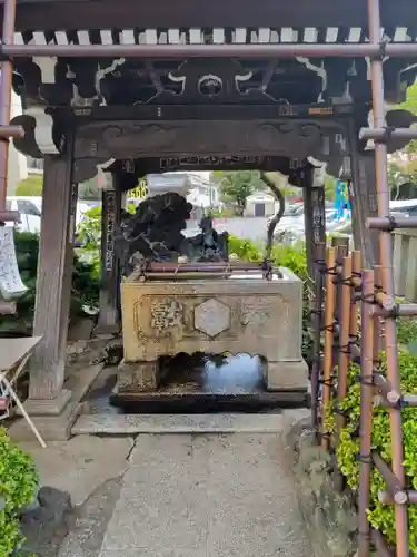 白山神社の手水