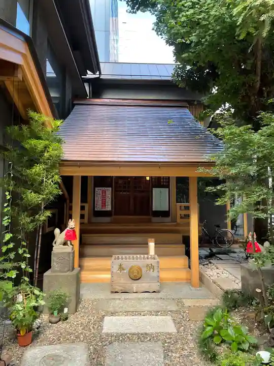 五十稲荷神社(栄寿稲荷神社)の本殿・本堂