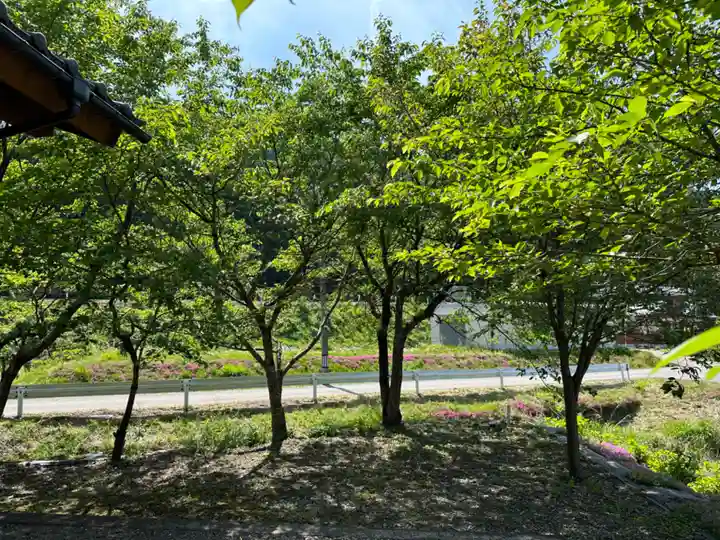 坂門一言神社の庭園