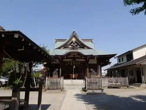鵜ノ木八幡神社の本殿・本堂