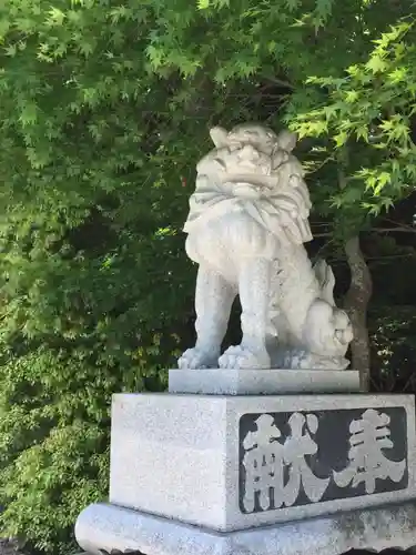  川上山若宮八幡宮の狛犬