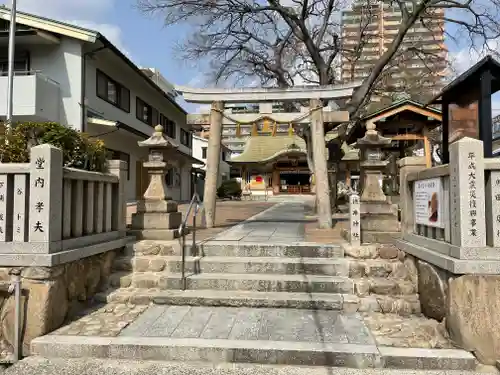 徳井神社の鳥居