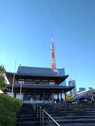 増上寺の本殿・本堂