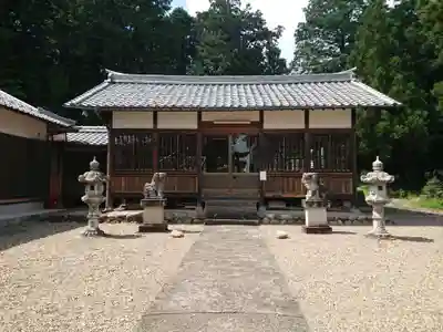 神明神社の本殿・本堂