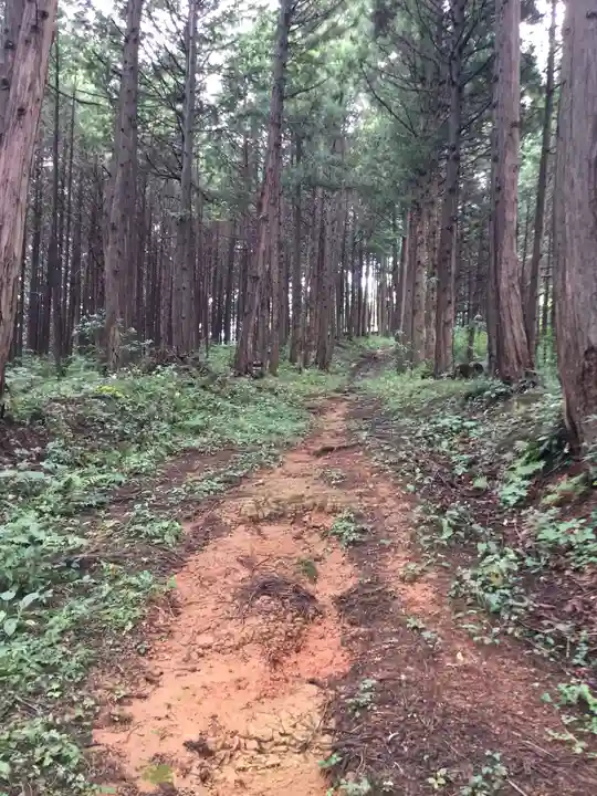 近津神社の自然
