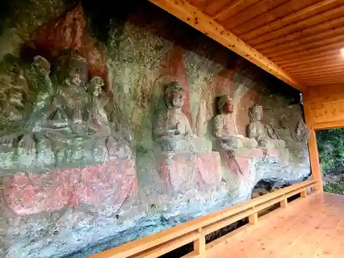 菅尾磨崖仏(大分県)