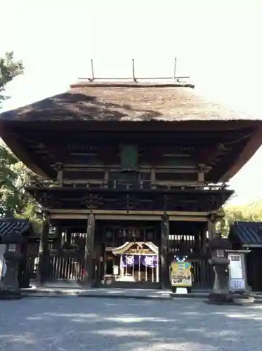 青井阿蘇神社の山門・神門