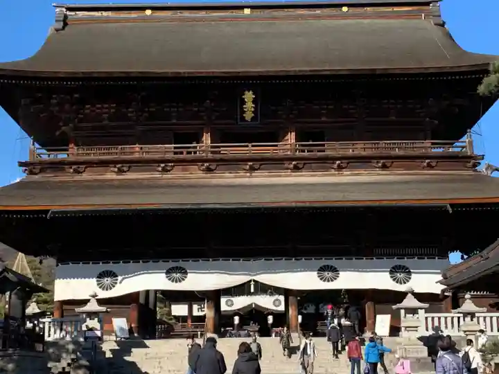 善光寺の山門・神門