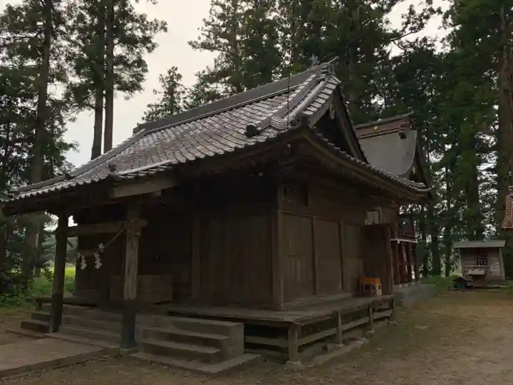 大原神社の本殿・本堂