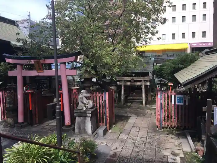 柳森神社の鳥居