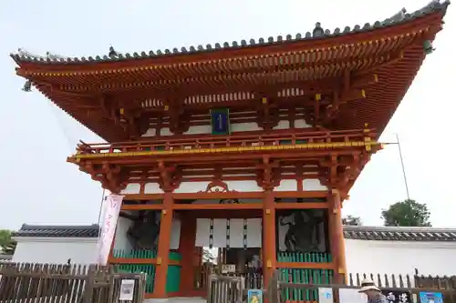 喜光寺の山門・神門