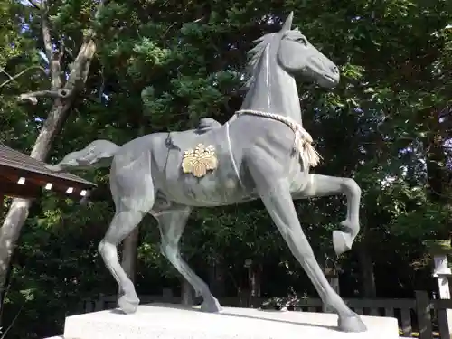 姉倉比賣神社の狛犬