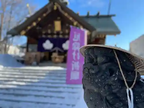 札幌諏訪神社の狛犬