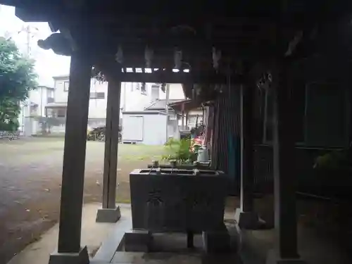 浅間神社の手水舎