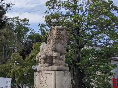 潮田神社の狛犬