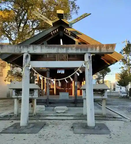 神明社（五之割神明社）の鳥居