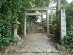 神明社の鳥居