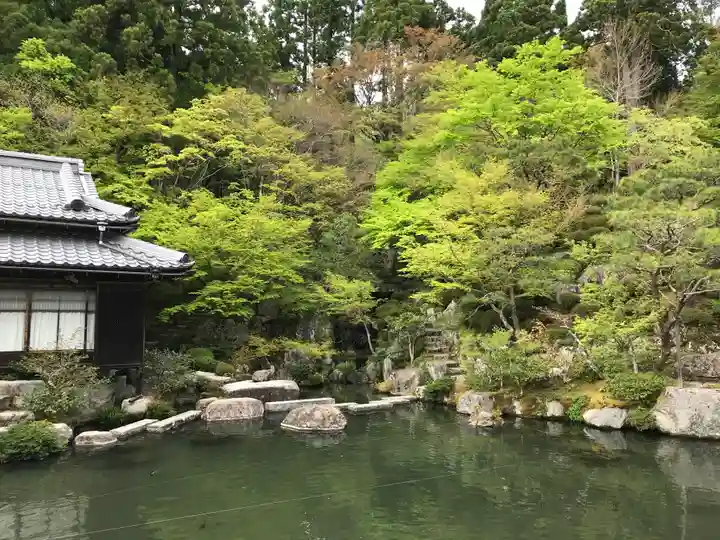 百済寺の庭園