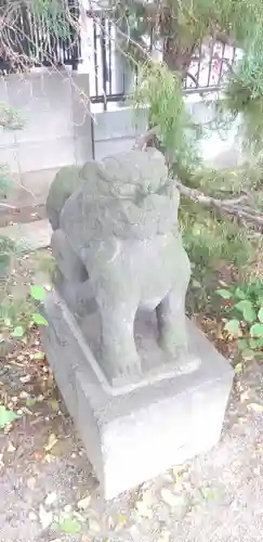 越谷香取神社の狛犬