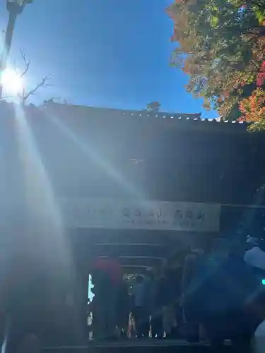 高尾山薬王院の山門・神門