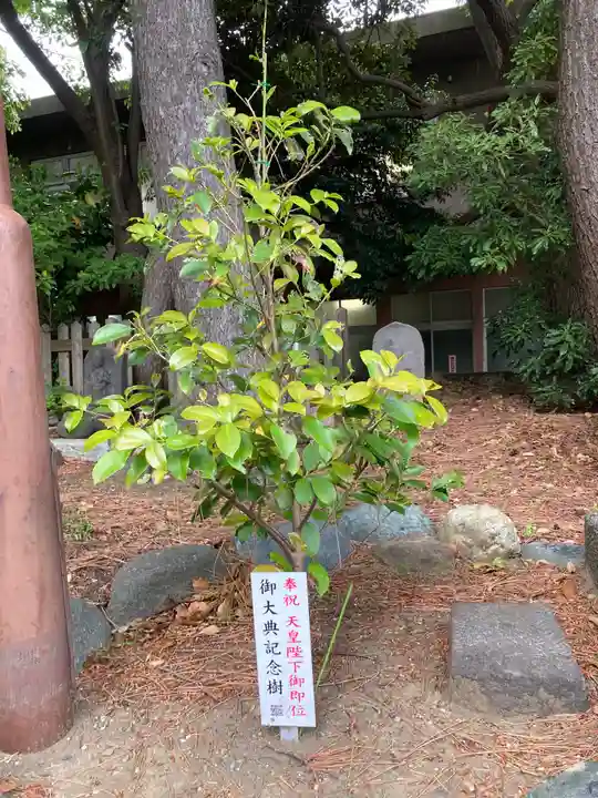 第六天神社の庭園