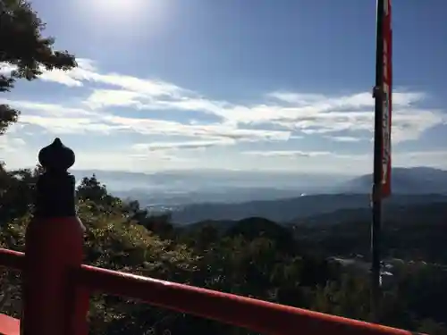 朝護孫子寺の景色