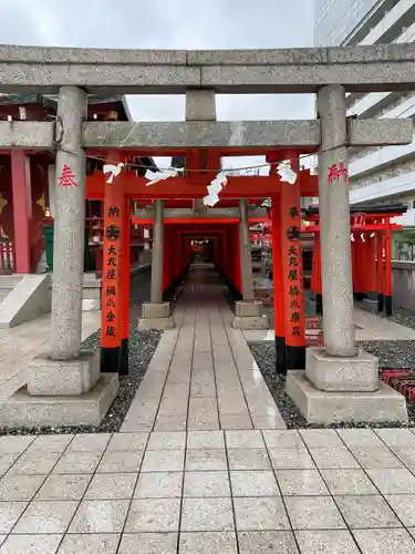 東京羽田 穴守稲荷神社の鳥居