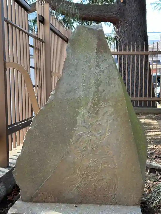 和光郵便局横の神社(埼玉県)