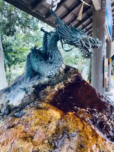 越中一宮 髙瀬神社の手水