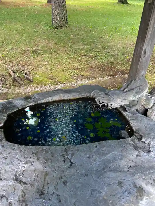 十勝護国神社の手水舎