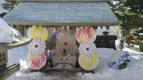 札幌諏訪神社の手水舎