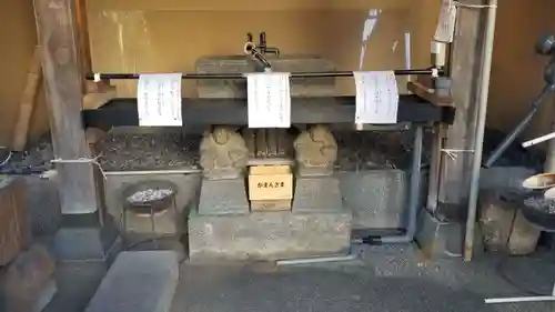 菊名神社の手水舎