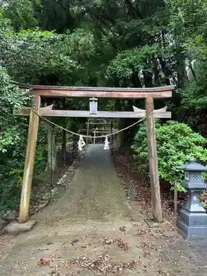 銀鏡神社の鳥居