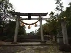 毘森神社の鳥居