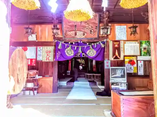 津島社の本殿・本堂