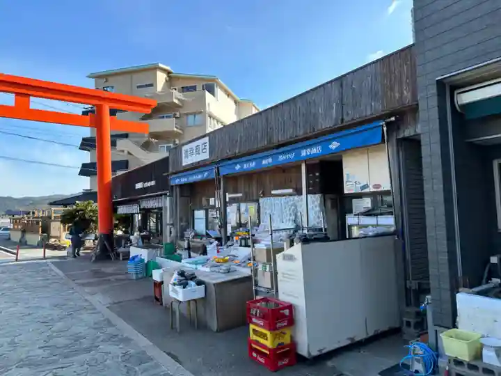 淡嶋神社の周辺