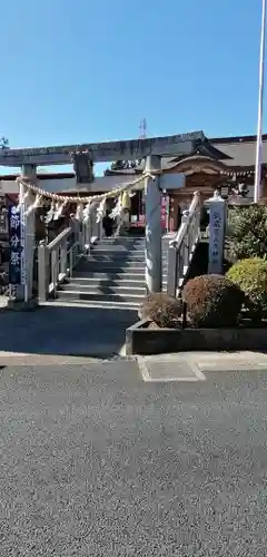 武蔵第六天神社の鳥居