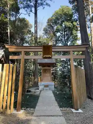 岩槻久伊豆神社の末社・摂社
