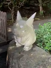 富知六所浅間神社の狛犬