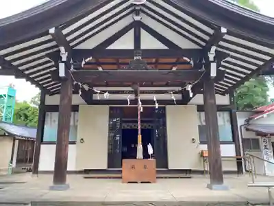 七郷神社の本殿・本堂