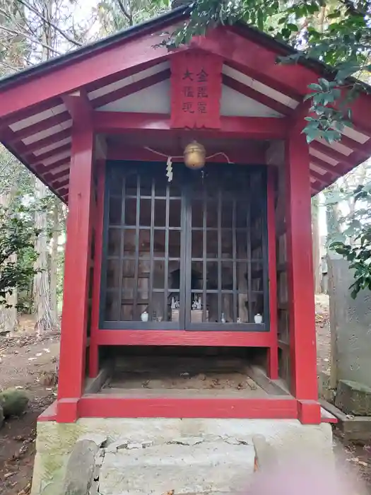 化蘇沼稲荷神社の本殿