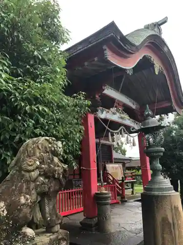 八阪神社の狛犬