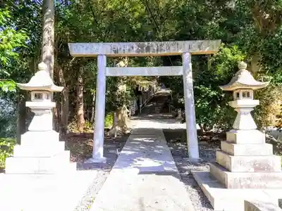 林若子社の鳥居