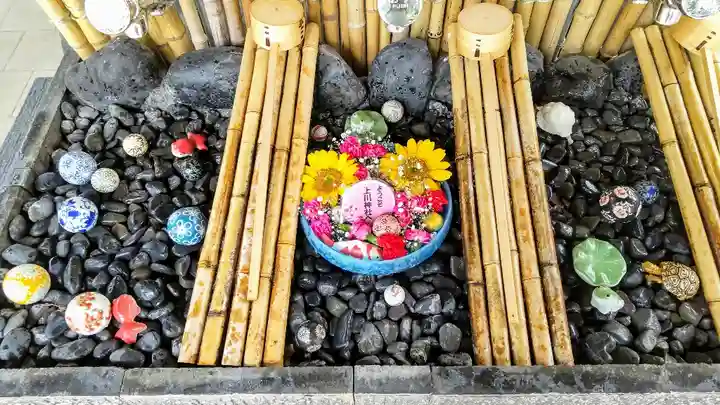 上川神社の手水舎