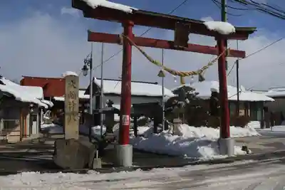 大鏑神社の鳥居