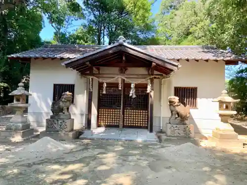 門戸天神社の本殿・本堂