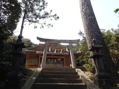 胡禄神社の鳥居